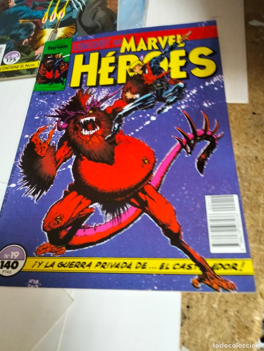 Tebeos: MARVEL H&Eacute;ROES # 16, 19 y 20 ( LOTE 3 N&Uacute;MEROS) FORUM - Foto 4
