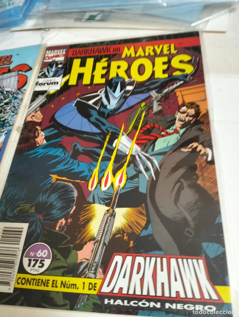 Tebeos: MARVEL H&Eacute;ROES # 47 y 60 ( LOTE 2 N&Uacute;MEROS) FORUM - Foto 3