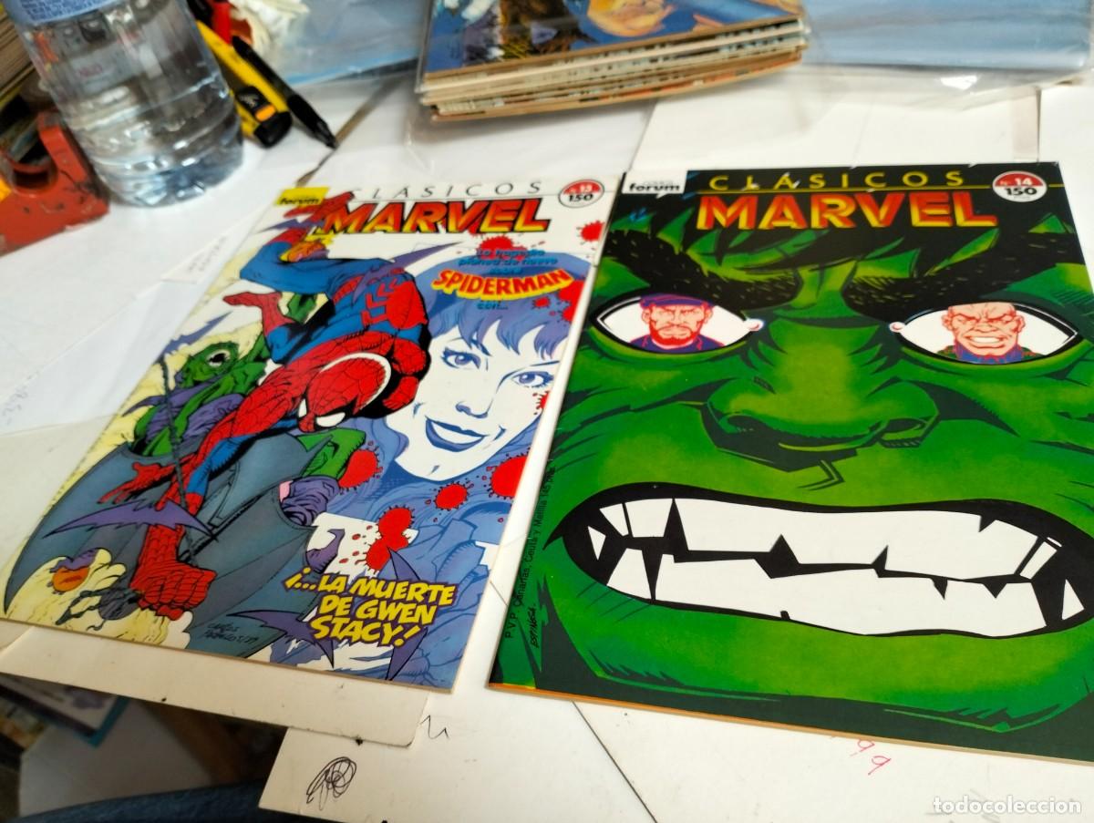 Tebeos: CL&Aacute;SICOS MARVEL # 13 y 14 ( lote 2 n&uacute;meros )....FORUM - Foto 1