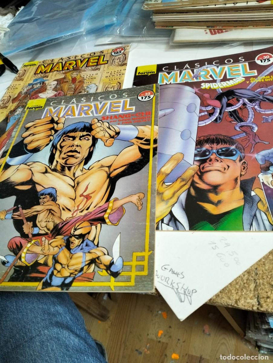 Tebeos: CL&Aacute;SICOS MARVEL # 27, 30, 32 ( lote 3 n&uacute;meros)....FORUM
