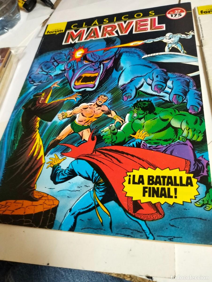 Tebeos: CL&Aacute;SICOS MARVEL # 37 y 38 ( lote 2 n&uacute;meros)....FORUM - Foto 2