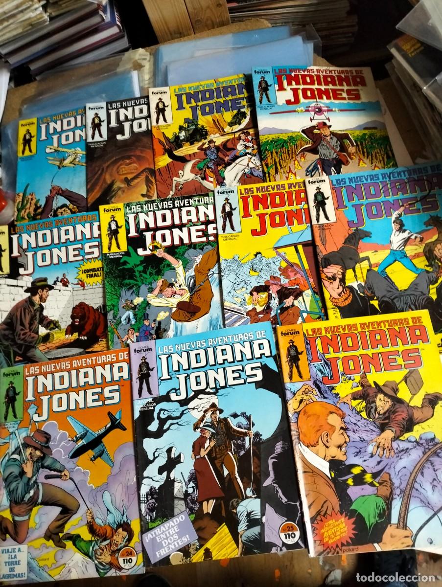Tebeos: INDIANA JONES. # 14,15,17,19,20,21,22,23,24,25,26 ( LOTE DE 11 NUMEROS ) FORUM A&Ntilde;O 1983