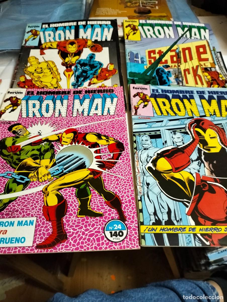 Tebeos: IRON MAN #. 23, 24 ,25, 26. ( LOTE DE 4 NUMEROS ) FORUM...