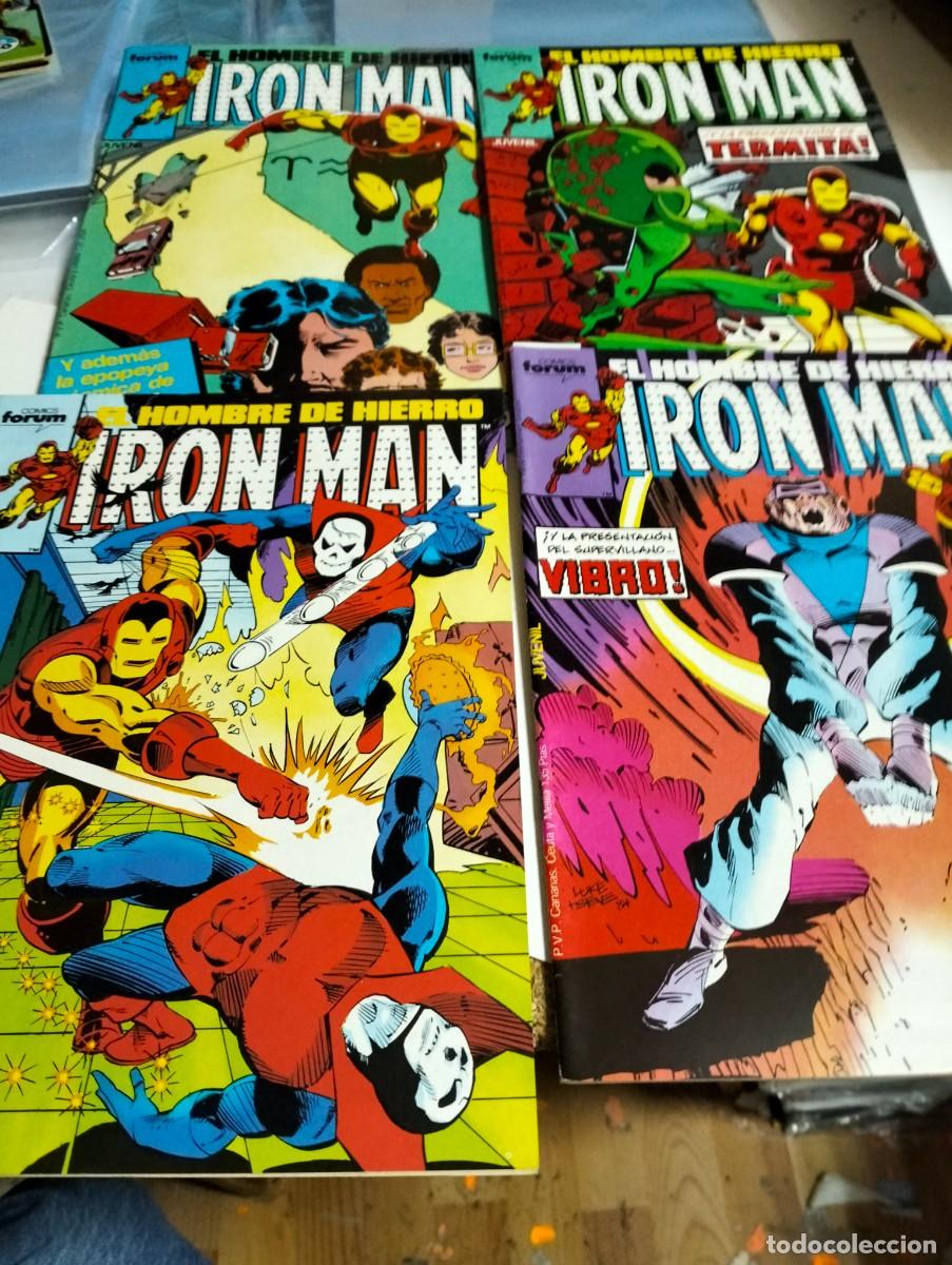 Tebeos: IRON MAN #. 33, 36 ,37, 38 . ( LOTE DE 4 NUMEROS ) FORUM...