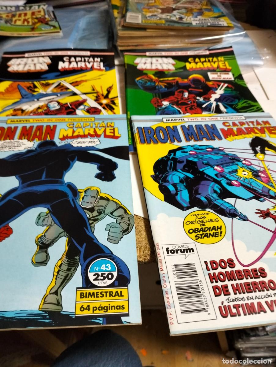 Tebeos: IRON MAN #. 43, 44 ,45, 46 . ( LOTE DE 4 NUMEROS ) FORUM...