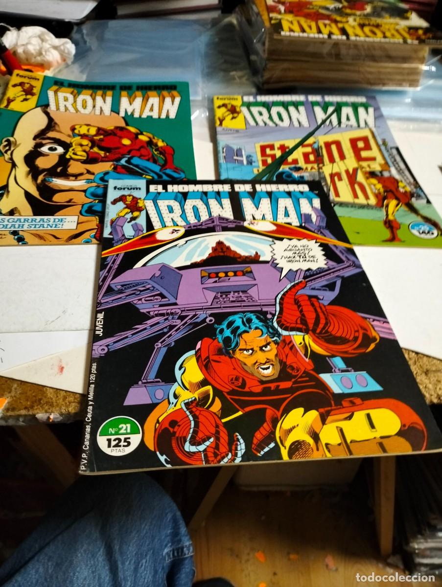 Tebeos: IRON MAN #. 20, 31, 25 . ( LOTE DE 3 NUMEROS ) FORUM...