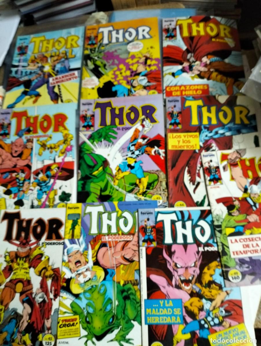 Comics: THOR vol. 1. #. 37, 39 ,40, 41, 42, 44, 45 ,46, 48, 49, ( LOTE DE 10 NUMEROS ) FORUM...