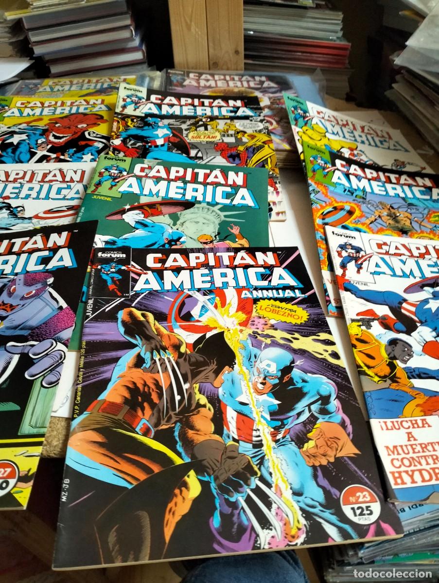 Tebeos: CAPITAN AMERICA ...vol. 1. #. 21, 22 ,23 ,24 ,25, 26, 27, 28, 29 ( LOTE DE 9 NUMEROS ) FORUM