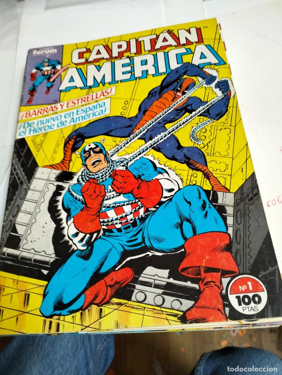 Tebeos: CAPITAN AMERICA ...vol. 1. #. N&uacute;mero 1 ....FORUM