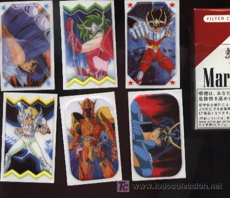 Sammelkarten: LOS CABALLEROS DEL ZODIACO SAINT SEIYA MINI CROMOS ACOLCHADOS