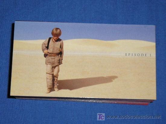 Trading Cards: STAR  WARS   EPISODIO 1.    80 TRADING CARDS.COLECCION  COMPLETA