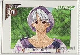 Cartas Colecion&aacute;veis: YUUKYUU GENSOU KYOKU N&ordm; 001 ROL YAOI FANTASY SHOJO MANGA ANIME