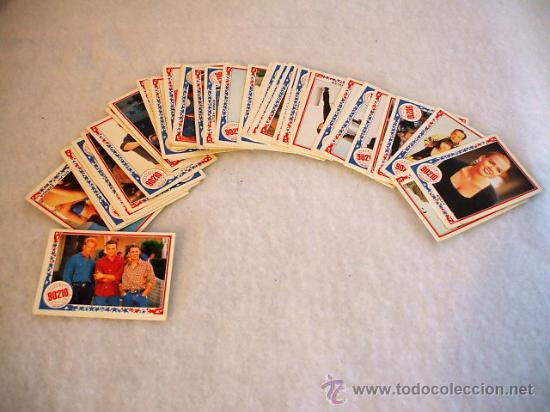 Trading cards: BEVERLY HILLS 90210- Trading cards DE PANINI - A&Ntilde;O 1991 - LOTE DE 46 Cromos