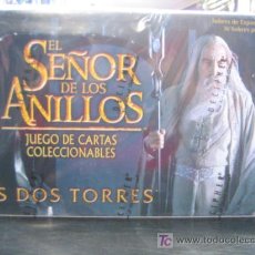Trading Cards: CAJA DE MAZOS EL SEÑOR DE LOS ANILLOS, LAS DOS TORRES. DECIPHER. Lote 401207169