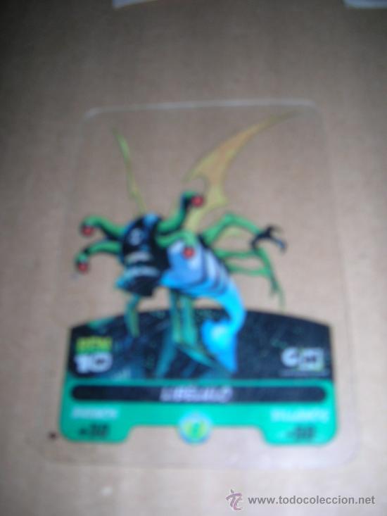 Trading cards: LAMINCARD BEN 10, N&ordm; 86: LIBELULO. - Foto 1