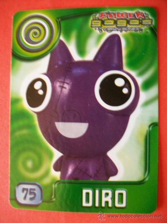 Trading cards: TRADING CARD POWER GOGOS CRAZY BONES - Foto 1