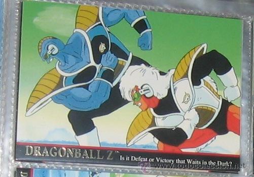 Cartas Colecion&aacute;veis: DRAGON BALL DRAGONBALL BOLA DE DRAGON Z CARD AMERICANA