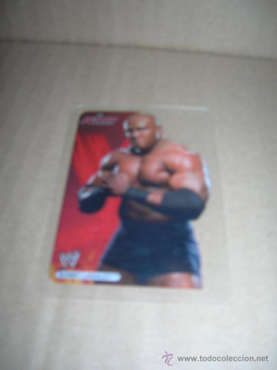 Trading cards: Pressing Catch, n&ordm; 35: Bobby Lashley. Edibas 2007. - Foto 1
