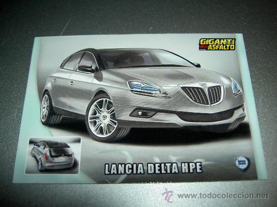 Trading cards: CARD COCHE AUTO LANCIA DELTA HPE N&ordm; 277 COLECCION DREAM CARS MUNDICROMO SPORT CROMOS