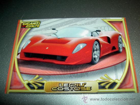 Trading cards: CARD COCHE FERRARI PININFARINA P4/5 N&ordm; 302 COLECCION DREAM CARS MUNDICROMO SPORT CROMOS