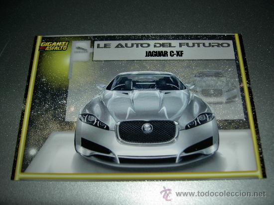Trading Cards: CARD COCHE JAGUAR C-XF N&ordm; 342 COLECCION DREAM CARS MUNDICROMO SPORT CROMOS