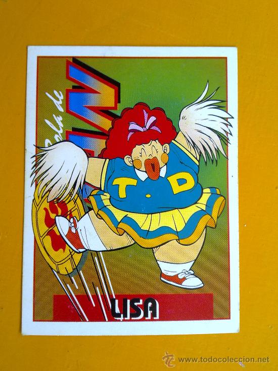 Trading cards: bola de dan, lisa, n&ordm; 73, ediciones este 1991, - Foto 1