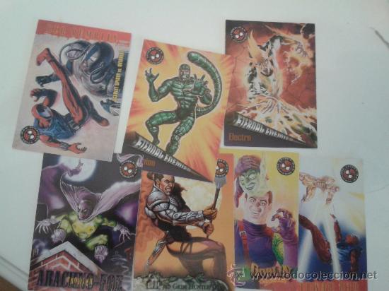 Trading cards: SPIDERMAN (LOTE 7 TARJETAS SPIDERMAN) - Foto 1
