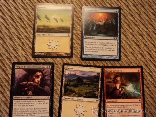 Trading cards: Lote de 5 cartas Magic The Gathering; Deckmaster - Foto 1
