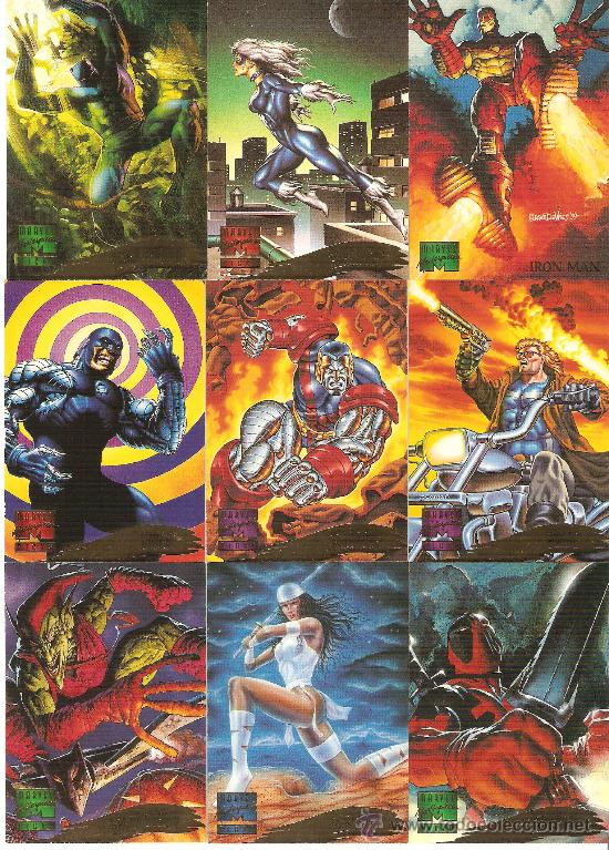 Lote de 27 cards marvel masterpieces 1995. pued - Sold through Direct ...