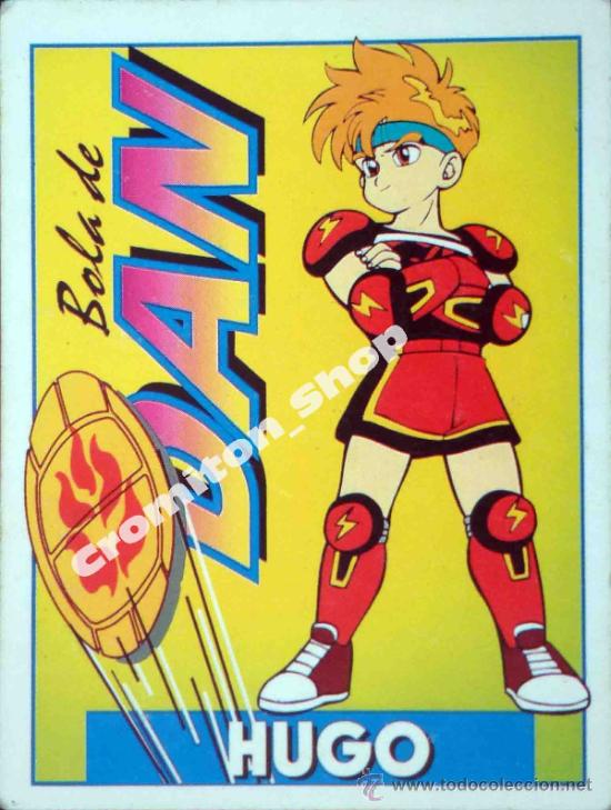 Trading cards: N&ordm; 80 HUGO - BOLA DE DAN EDICIONES ESTE - - Foto 1