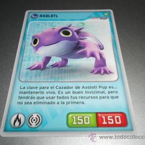 trading card 199 axolotl pup invizimals desafo - Buy Antique trading cards on todocoleccion trading card 199 axolotl pup invizimals desafo - Buy Antique trading cards on todocoleccion