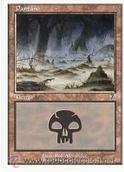 Trading cards: Carta Magic The Gathering : PANTANO - Foto 1