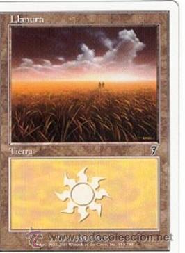 Trading cards: Carta Magic The Gathering : LLANURA - Foto 1