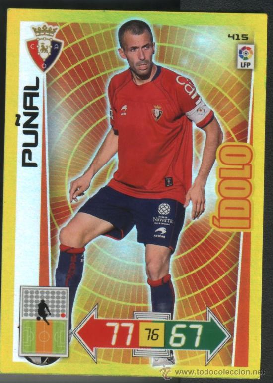 Trading cards: PU&Ntilde;AL - OSASUNA - ADRENALYN 2012-13 - Foto 1