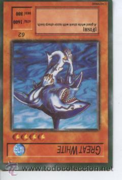 trading card . yu-gi.oh . great white (fish) 62 - Buy Antique trading cards on todocoleccion trading card . yu-gi.oh . great white (fish) 62 - Buy Antique trading cards on todocoleccion