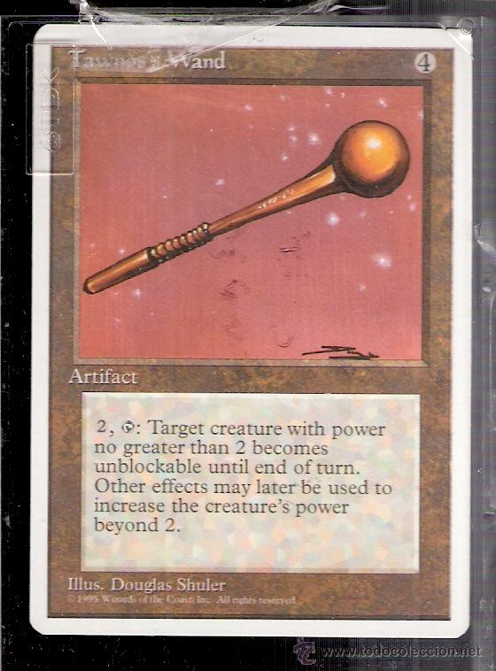 Trading cards: Tawnoss Wand. Artifact. Magic. The Gathering. Deckmaster. - Foto 1