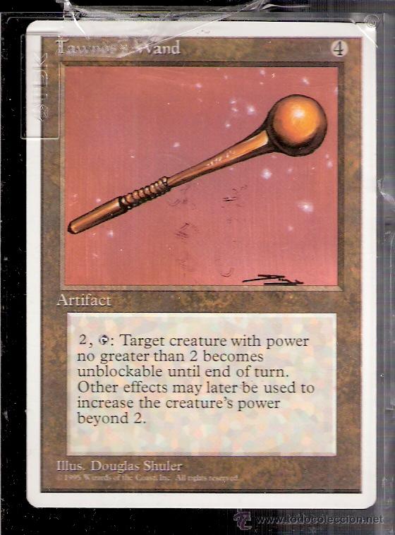Trading cards: Tawnoss Wand. Artifact. Magic. The Gathering. Deckmaster. - Foto 1