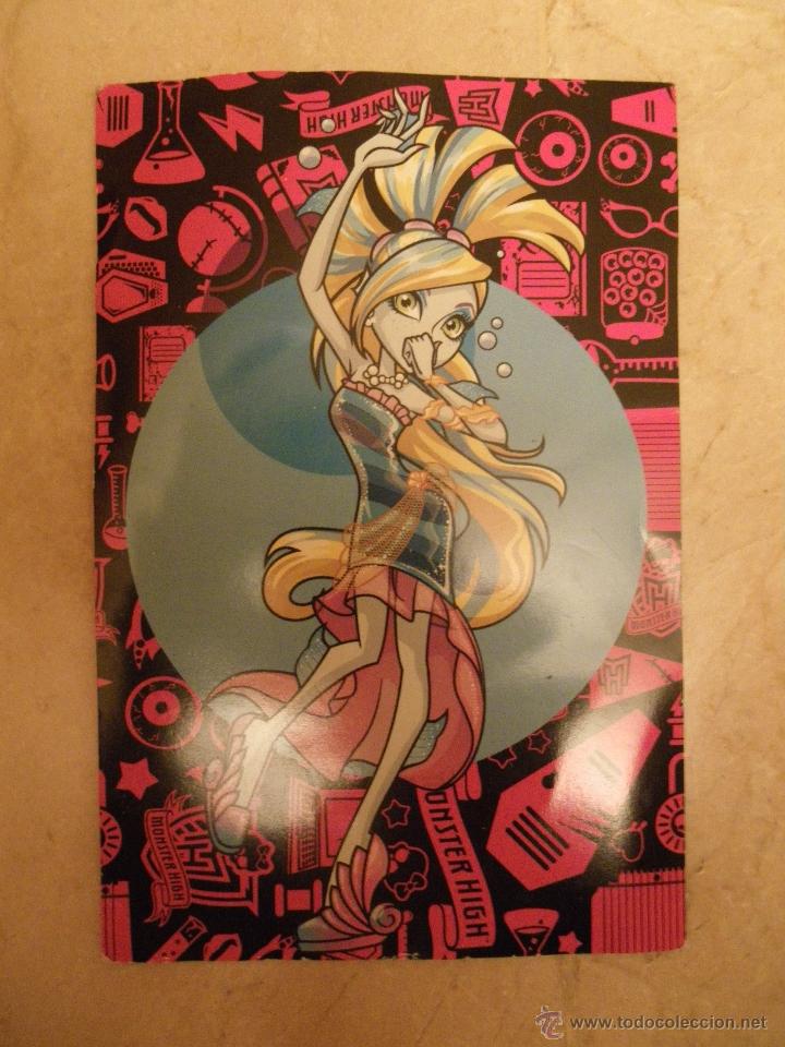 Trading cards: LOTE MONSTER HIGH: 1 TARGETA Y 6 CARTAS - Foto 3