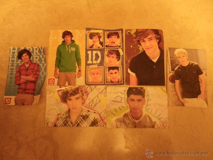 Trading Cards: 7 photocards de 1D. (uno en mal estado)