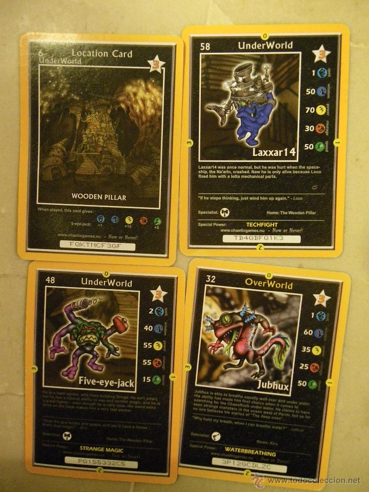 Trading Cards: 4 CHAOTIC. NEW OR NEVER!