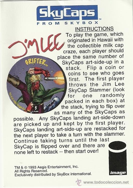 Trading cards: Jim Lee Skycaps - Foto 2