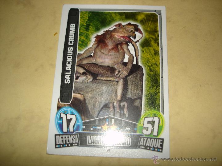 Trading cards: FORCE ATTAX - STAR WARS - SALACIOUS CRUMB - Foto 1