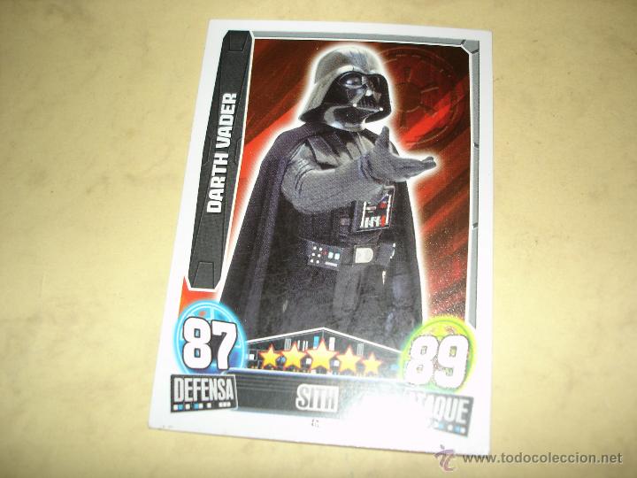 Trading cards: FORCE ATTAX - STAR WARS - DARTH VADER - Foto 1