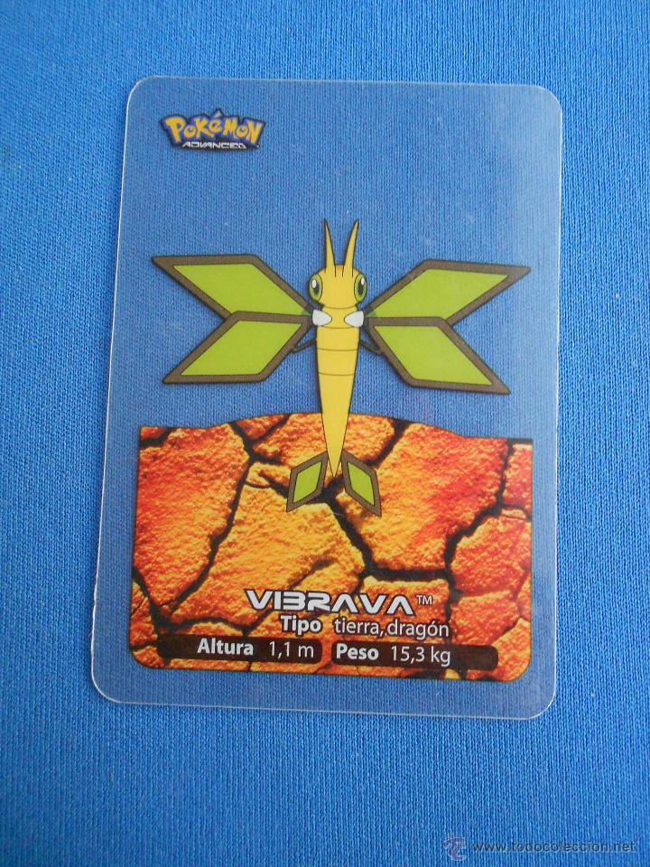 Trading cards: pokemon avanced, lamincards 2005, VIBRAVA 90 - Foto 1