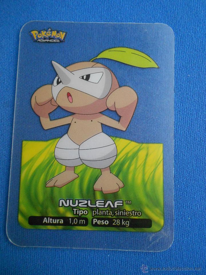 Trading cards: pokemon avanced, lamincards 2005, NUZLEAF 032 - Foto 1