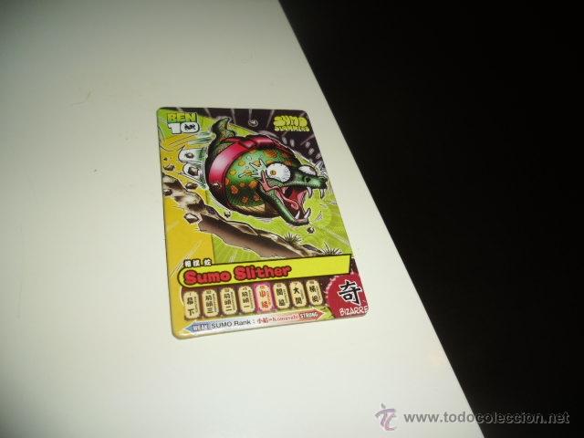 ben 10 protector of earth all sumo slammer cards
