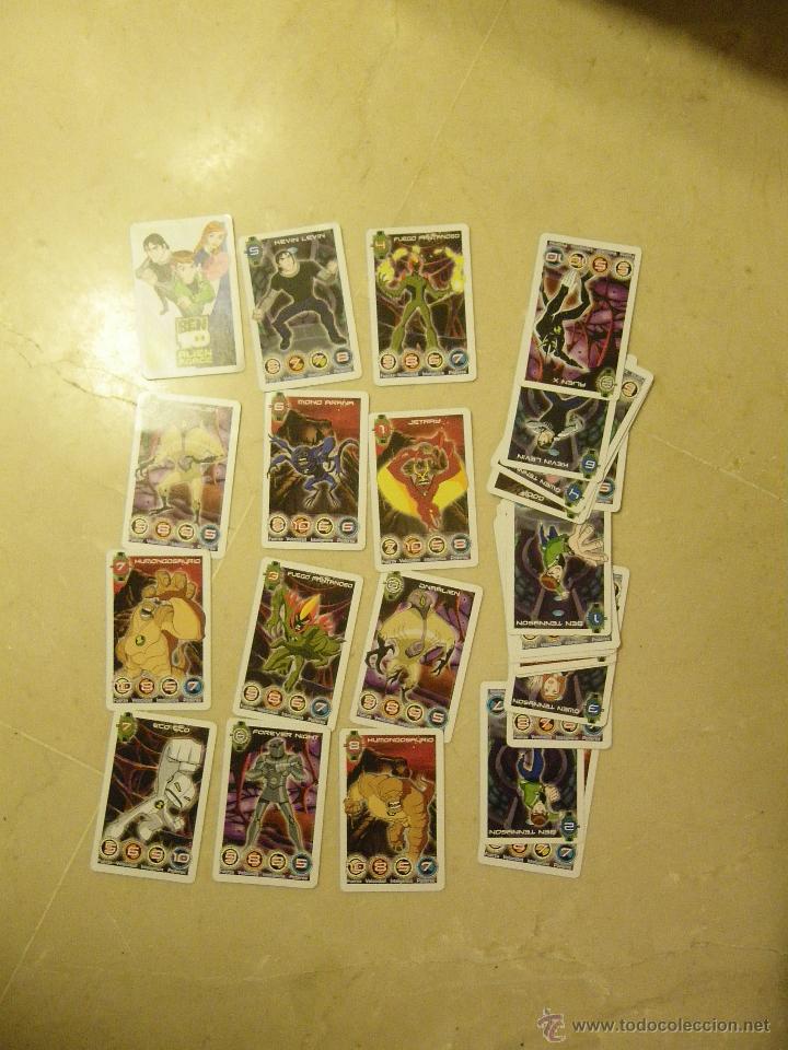 Trading cards: 30 CARTAS BEN ALIEN FORCE - Foto 1