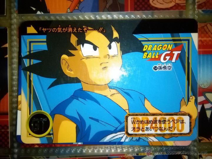 Dragon Ball Gt Carddass Hondan 54 Comprar Trading Cards Antiguas En Todocoleccion