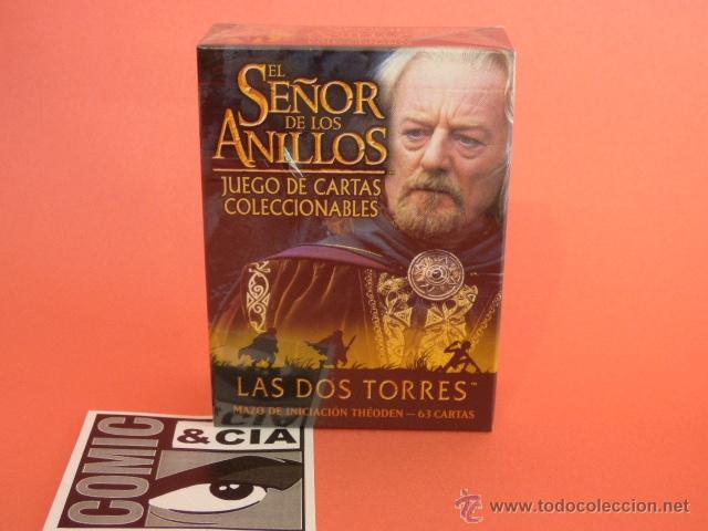 Trading cards: EL SE&Ntilde;OR DE LOS ANILLOS.JUEGO DE CARTAS COLECCIONABLES