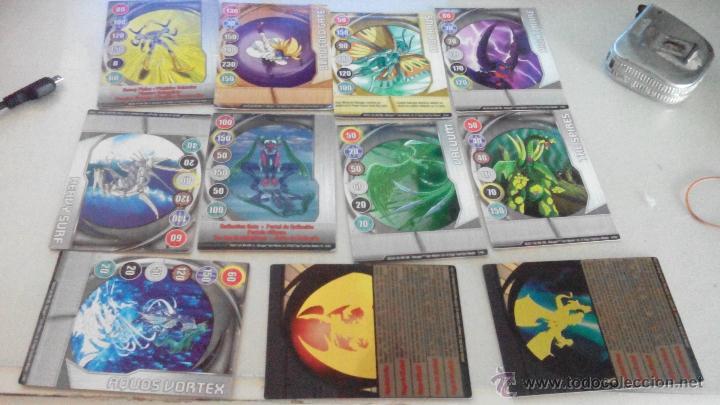 Trading Cards: BAKUGAN BATTLE BRAWERS - LOTE 9 IMANES-2 CARTAS